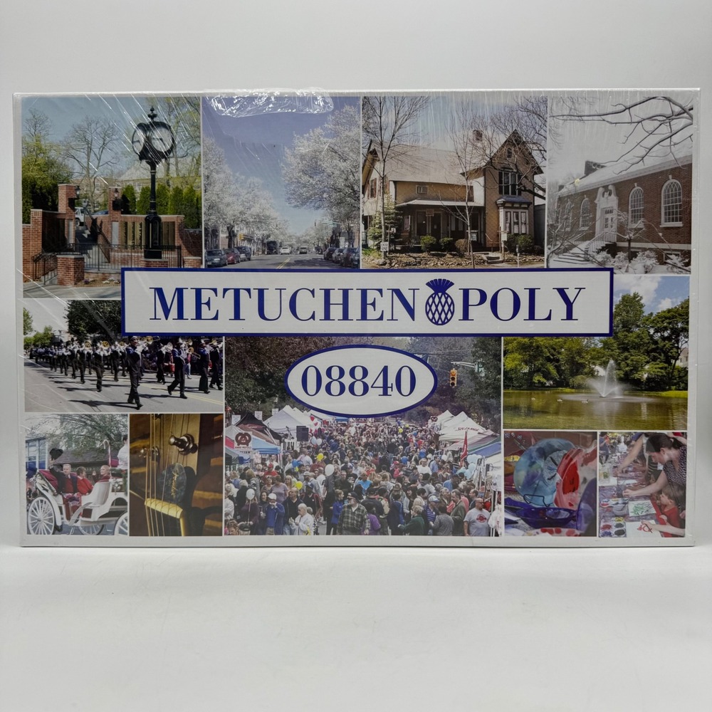 Metuchenopoly Board Game Metuchen New Jersey 08840 Local Edition New Sealed